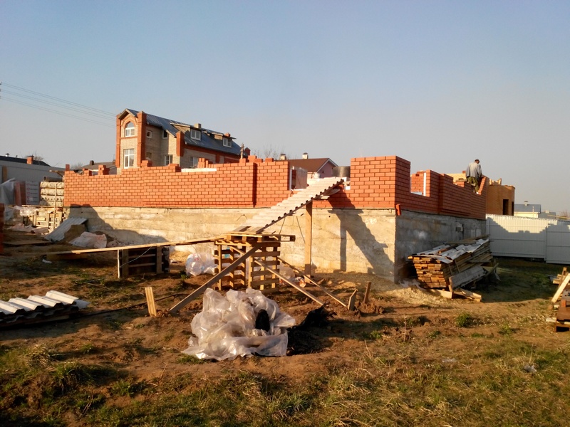Строительство дома из керамических блоков в Туле. Фото 1