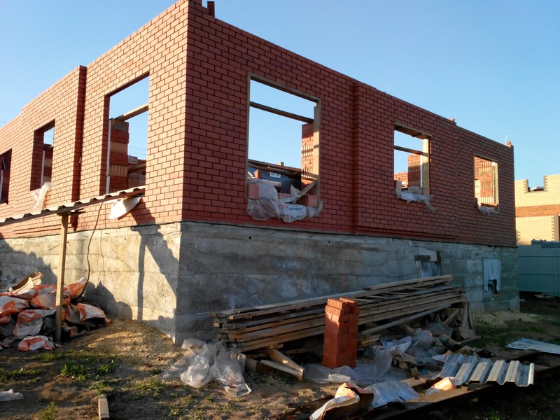 Строительство дома из керамических блоков в Туле. Фото 2