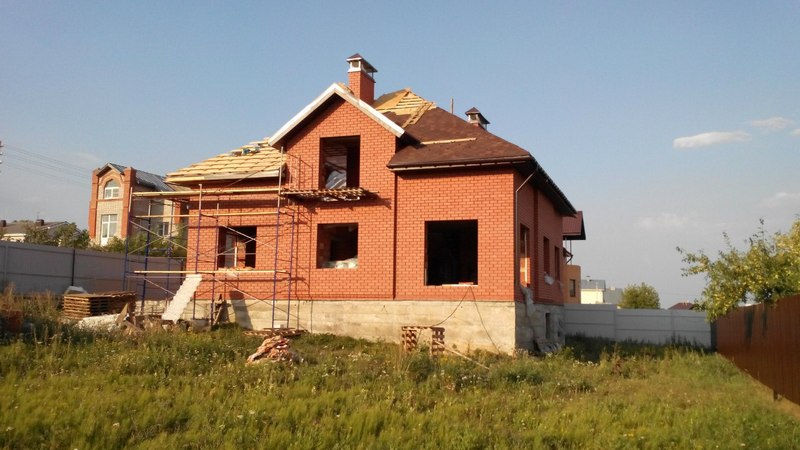 Строительство дома из керамических блоков в Туле. Фото 5
