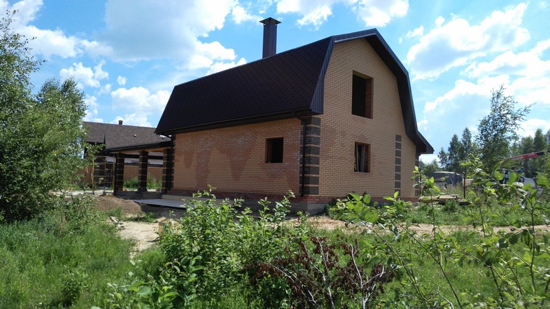 Строительство дома из кирпича в Туле. Фото 6